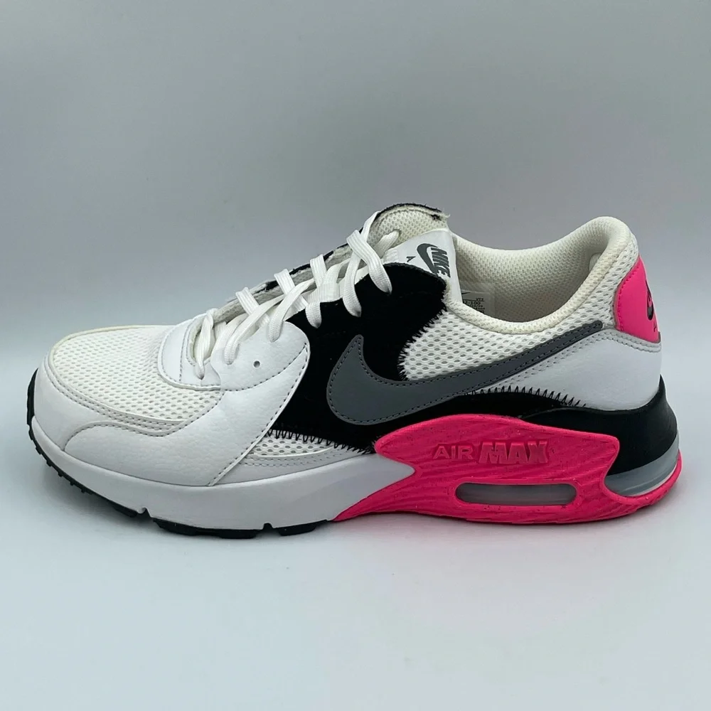 Nike Air Max Excee White/Pink Shoes Women’s Sz 8_8